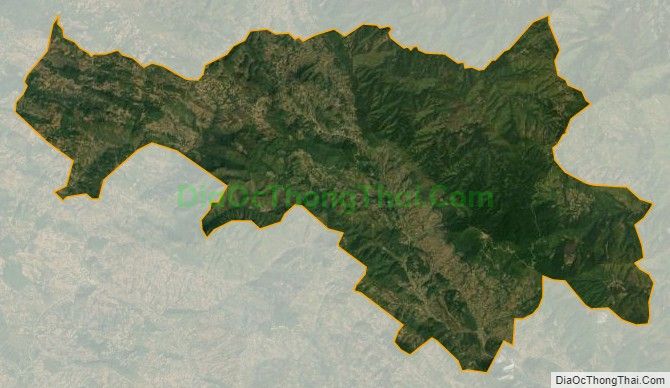 Bản đồ vệ tinh xã Co Mạ, huyện Thuận Châu