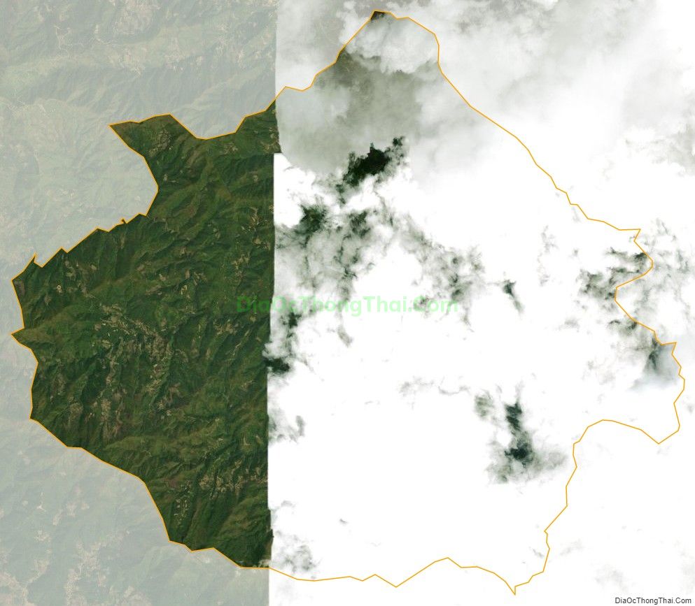Bản đồ vệ tinh xã Nậm Lầu, huyện Thuận Châu