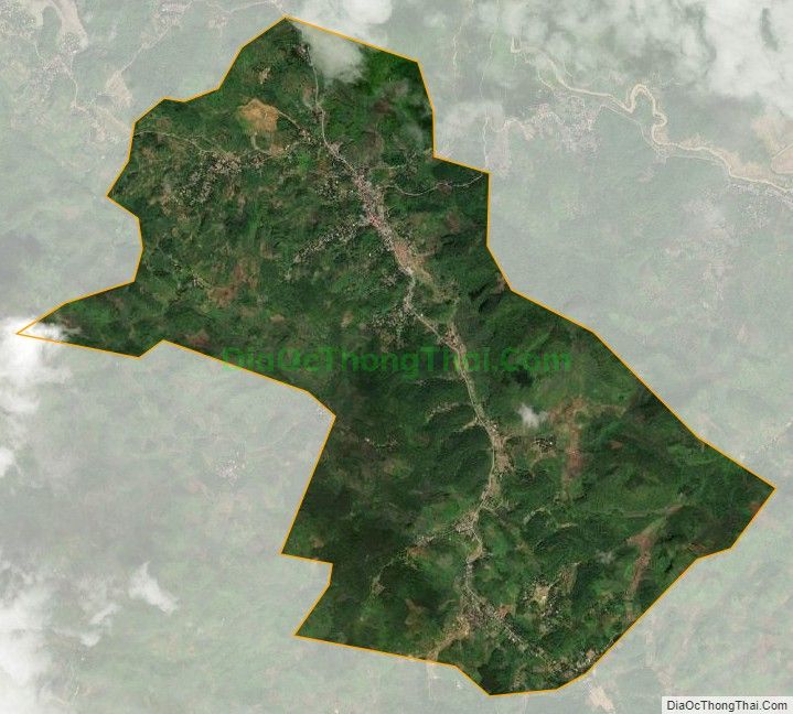 Bản đồ vệ tinh xã Nong Lay, huyện Thuận Châu