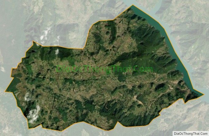 Bản đồ vệ tinh xã Song Khủa, huyện Vân Hồ