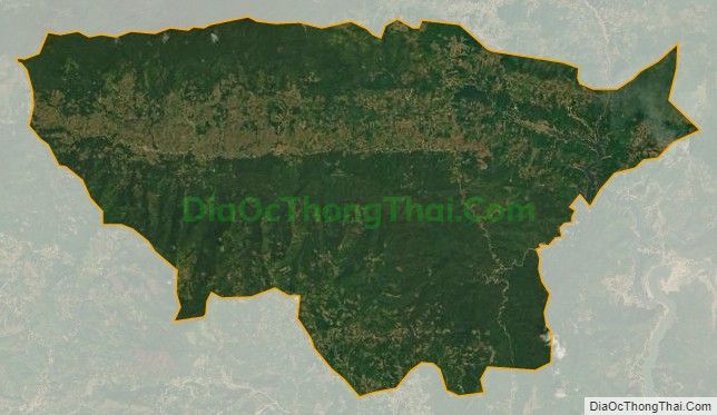 Bản đồ vệ tinh xã Tân Xuân, huyện Vân Hồ