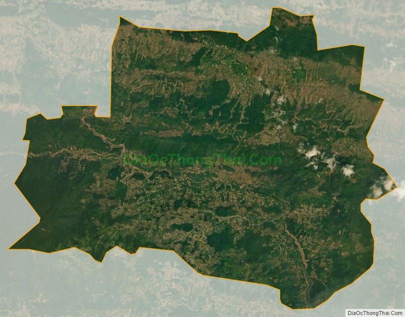 Bản đồ vệ tinh xã Xuân Nha, huyện Vân Hồ