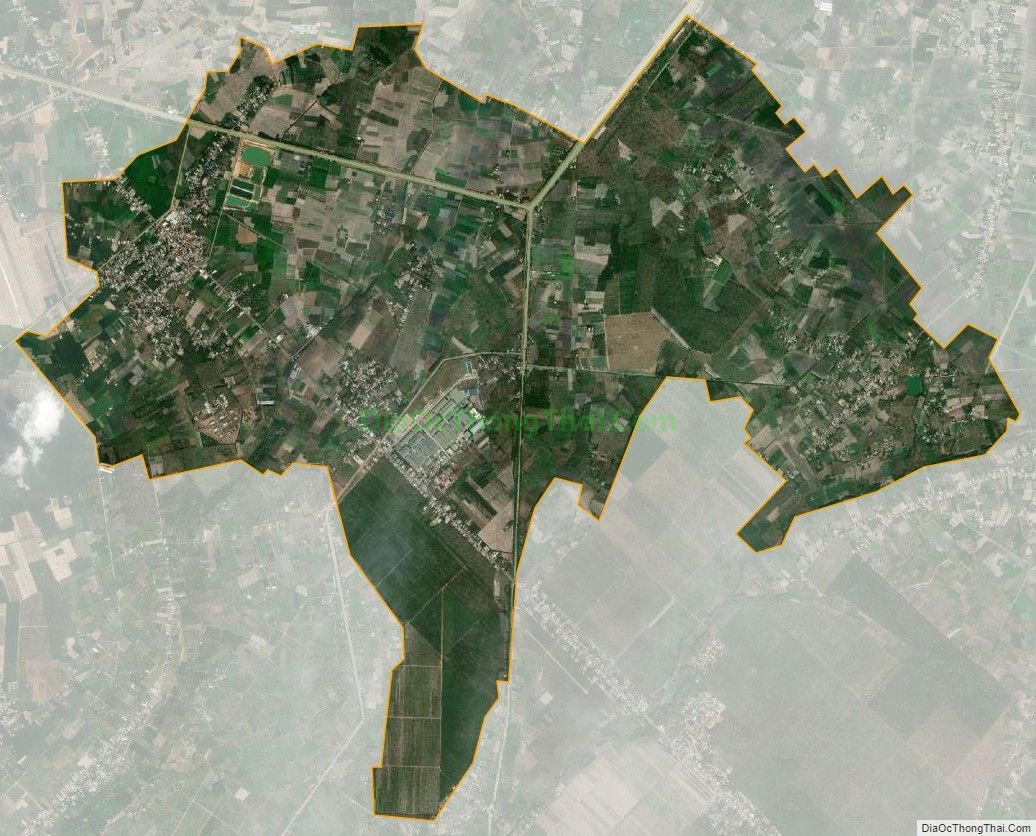 Bản đồ vệ tinh xã Chà Là, huyện Dương Minh Châu