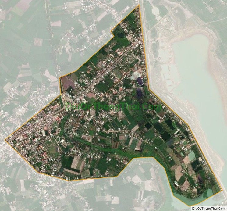 Bản đồ vệ tinh Thị trấn Dương Minh Châu, huyện Dương Minh Châu