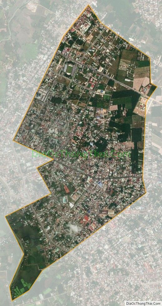 Bản đồ vệ tinh Phường 3, thành phố Tây Ninh