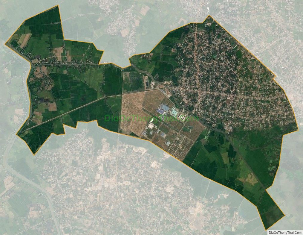 Bản đồ vệ tinh phường An Hòa, thị xã Trảng Bàng