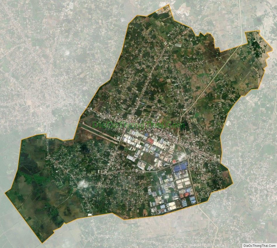 Bản đồ vệ tinh phường An Tịnh, thị xã Trảng Bàng