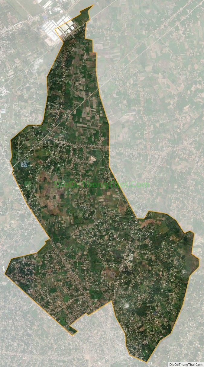 Bản đồ vệ tinh phường Gia Lộc, thị xã Trảng Bàng