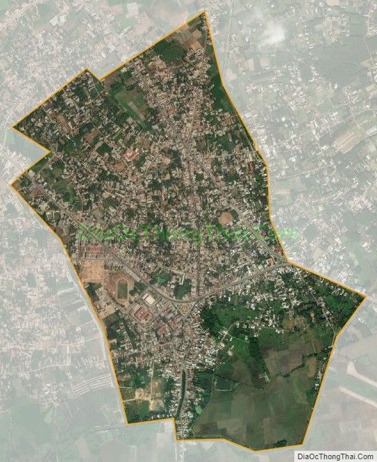 Bản đồ vệ tinh phường Trảng Bàng, thị xã Trảng Bàng
