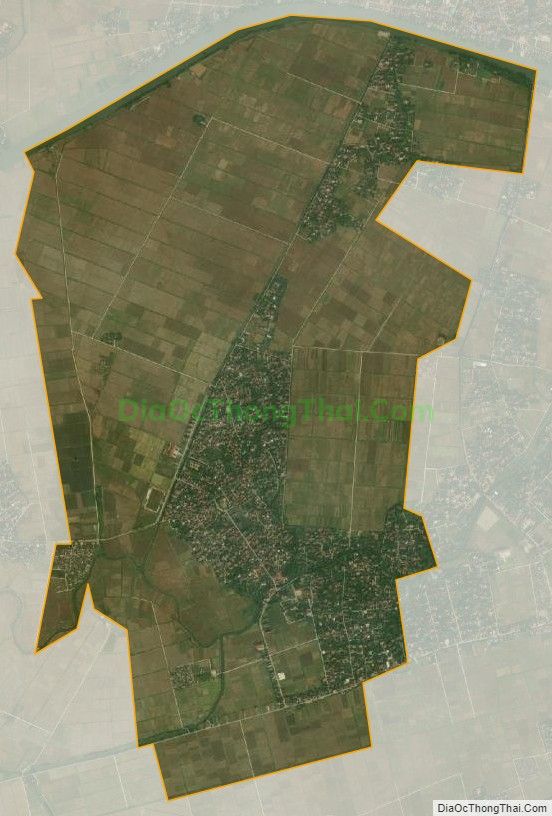Bản đồ vệ tinh xã Đông Hà (cũ), huyện Đông Hưng