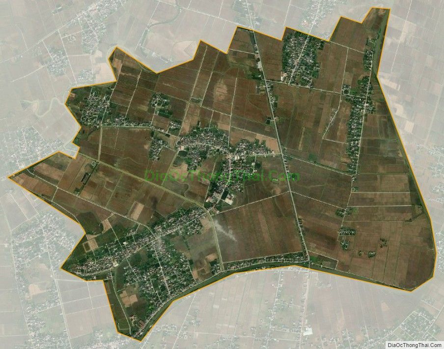 Bản đồ vệ tinh xã Nam Bình, huyện Kiến Xương