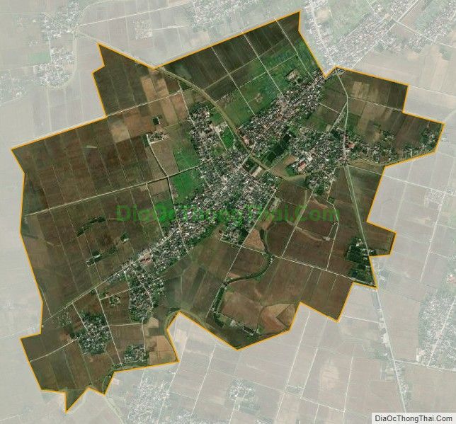 Bản đồ vệ tinh xã Quang Hưng (cũ), huyện Kiến Xương
