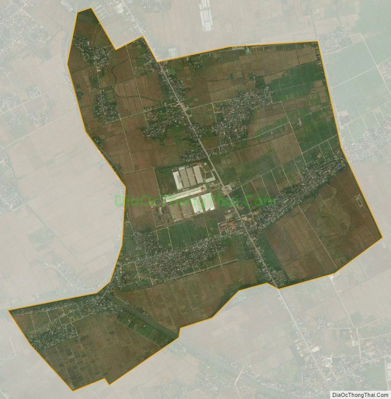 Bản đồ vệ tinh xã Vũ Ninh, huyện Kiến Xương
