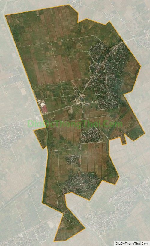 Bản đồ vệ tinh xã An Hiệp, huyện Quỳnh Phụ