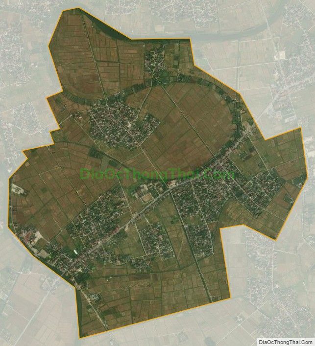 Bản đồ vệ tinh xã An Lễ, huyện Quỳnh Phụ