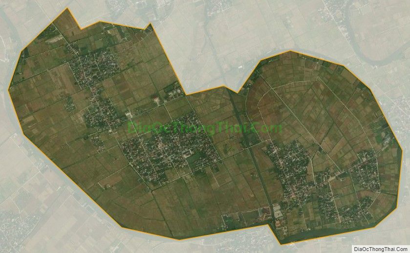 Bản đồ vệ tinh xã An Tràng, huyện Quỳnh Phụ
