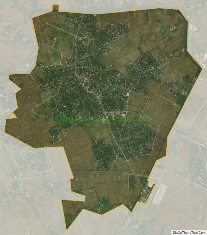 Bản đồ vệ tinh xã An Vinh, huyện Quỳnh Phụ