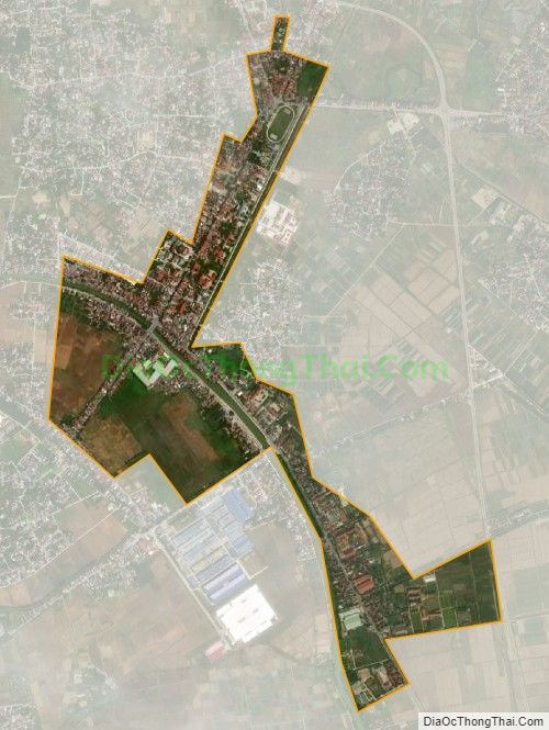 Bản đồ vệ tinh Thị trấn Quỳnh Côi, huyện Quỳnh Phụ