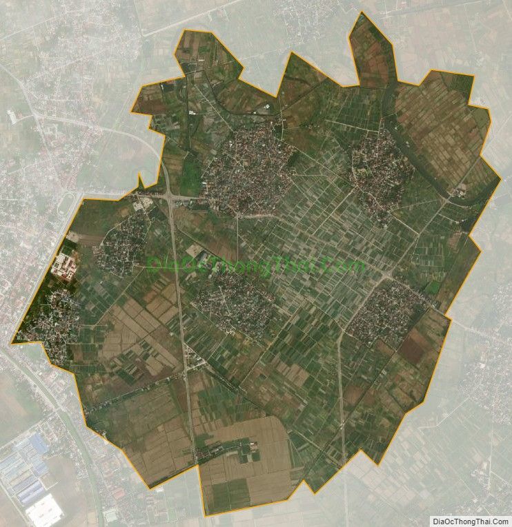 Bản đồ vệ tinh xã Quỳnh Hải, huyện Quỳnh Phụ