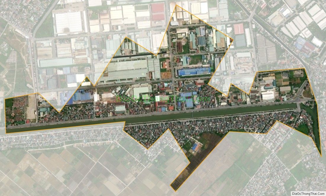 Bản đồ vệ tinh phường Phú Khánh, thành phố Thái Bình