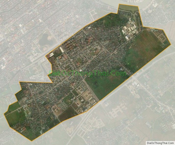 Bản đồ vệ tinh phường Trần Lãm, thành phố Thái Bình