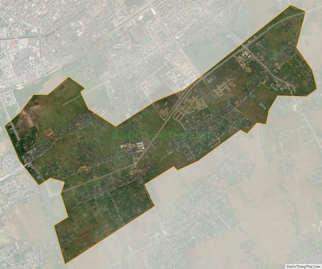 Bản đồ vệ tinh xã Vũ Chính, thành phố Thái Bình