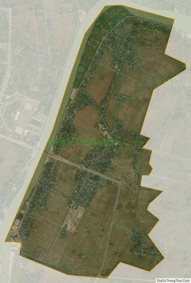 Bản đồ vệ tinh xã Vũ Đông, thành phố Thái Bình