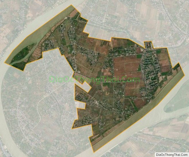 Bản đồ vệ tinh xã Duy Nhất, huyện Vũ Thư
