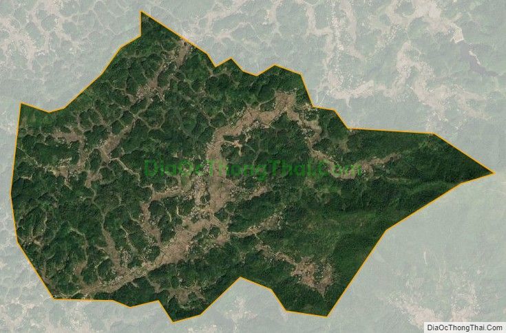 Bản đồ vệ tinh xã Đức Lương, huyện Đại Từ
