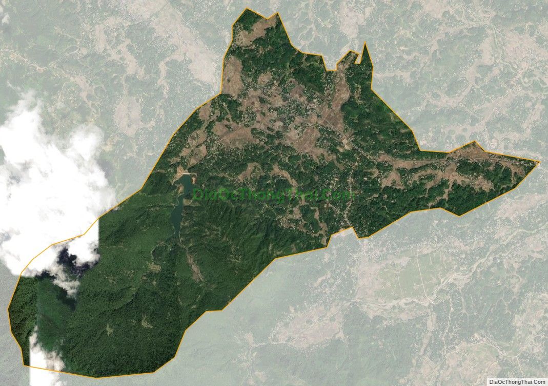Bản đồ vệ tinh xã Phú Xuyên, huyện Đại Từ