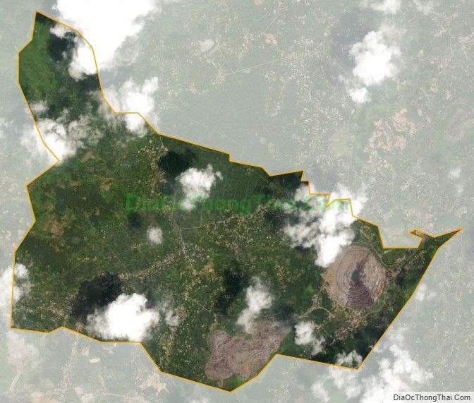 Bản đồ vệ tinh xã Phục Linh, huyện Đại Từ