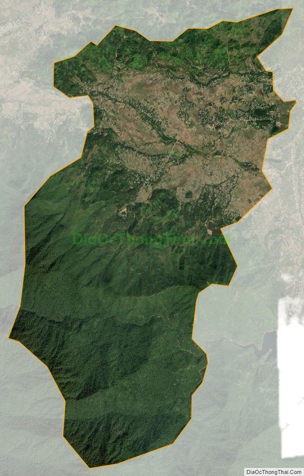 Bản đồ vệ tinh xã Văn Yên, huyện Đại Từ