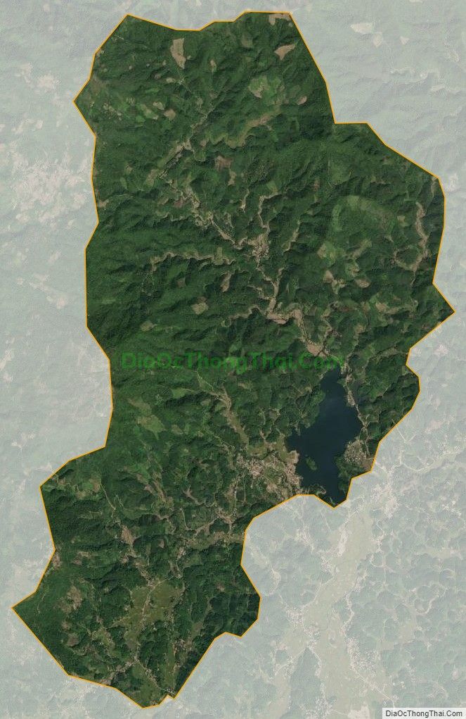 Bản đồ vệ tinh xã Bảo Linh, huyện Định Hóa