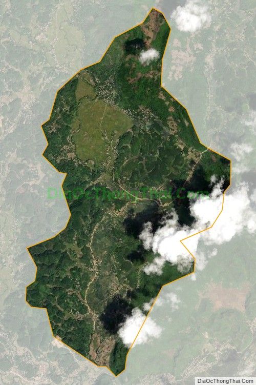 Bản đồ vệ tinh xã Kim Phượng, huyện Định Hóa