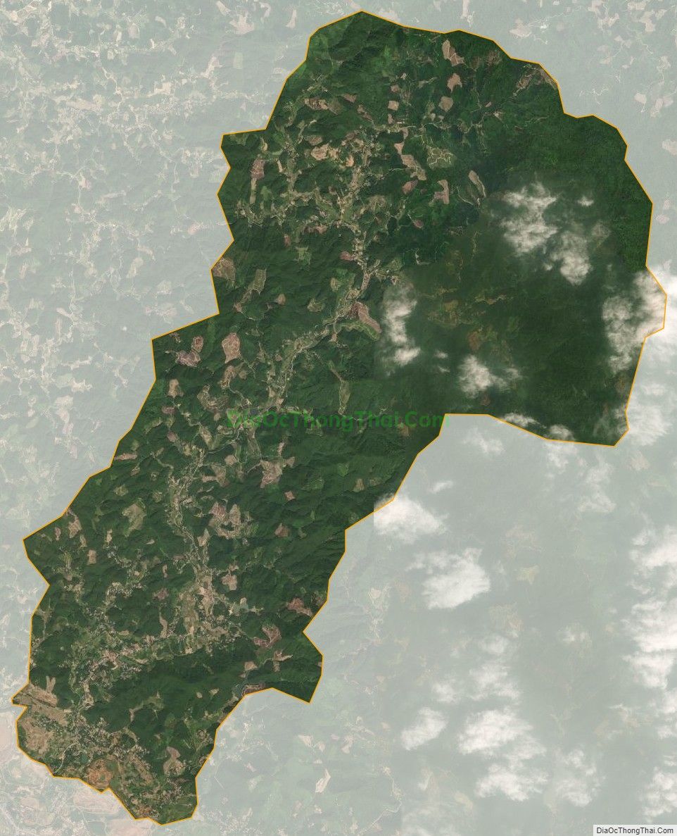 Bản đồ vệ tinh xã Cây Thị, huyện Đồng Hỷ