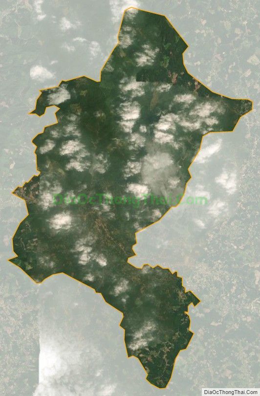 Bản đồ vệ tinh xã Hợp Tiến, huyện Đồng Hỷ