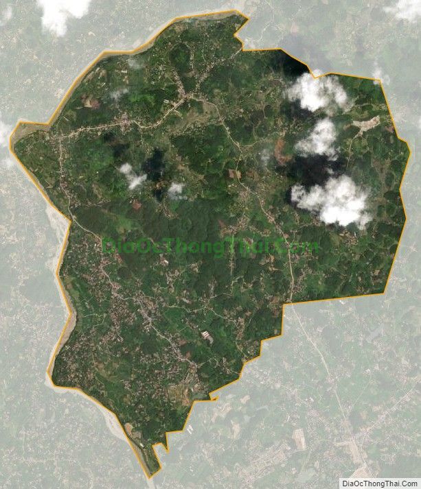 Bản đồ vệ tinh xã Minh Lập, huyện Đồng Hỷ