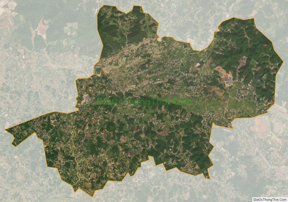 Bản đồ vệ tinh xã Nam Hòa, huyện Đồng Hỷ