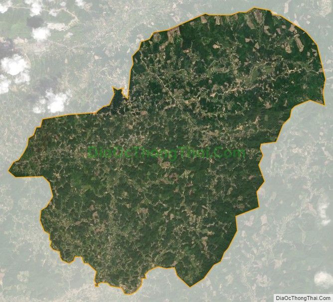 Bản đồ vệ tinh xã Văn Hán, huyện Đồng Hỷ