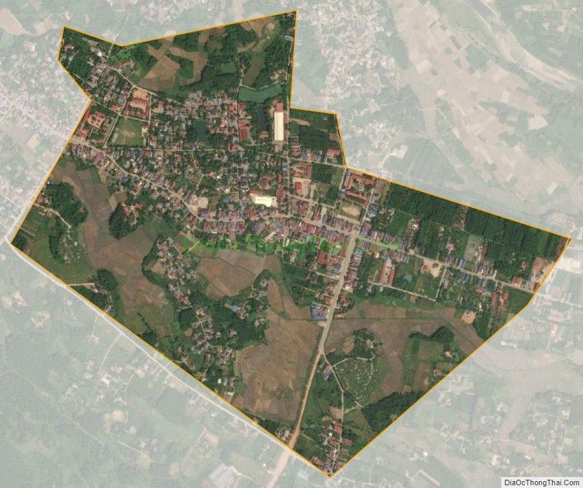 Bản đồ vệ tinh phường Bắc Sơn, thành phố Phổ Yên