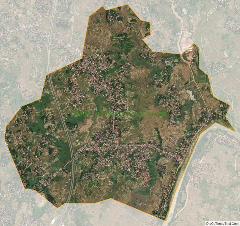 Bản đồ vệ tinh phường Đông Cao, thành phố Phổ Yên
