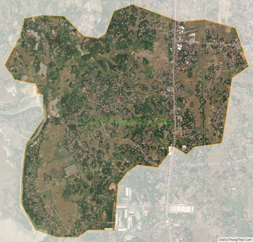 Bản đồ vệ tinh phường Nam Tiến, thành phố Phổ Yên