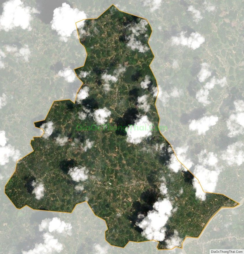 Bản đồ vệ tinh xã Tức Tranh, huyện Phú Lương