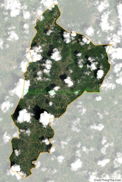 Bản đồ vệ tinh xã Yên Lạc, huyện Phú Lương