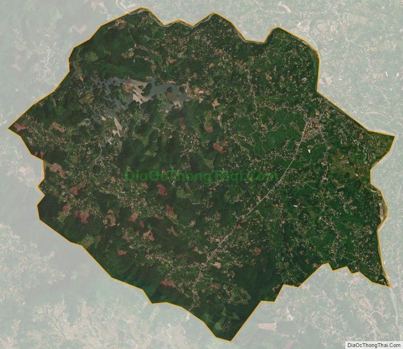 Bản đồ vệ tinh xã Bình Sơn, thành phố Sông Công
