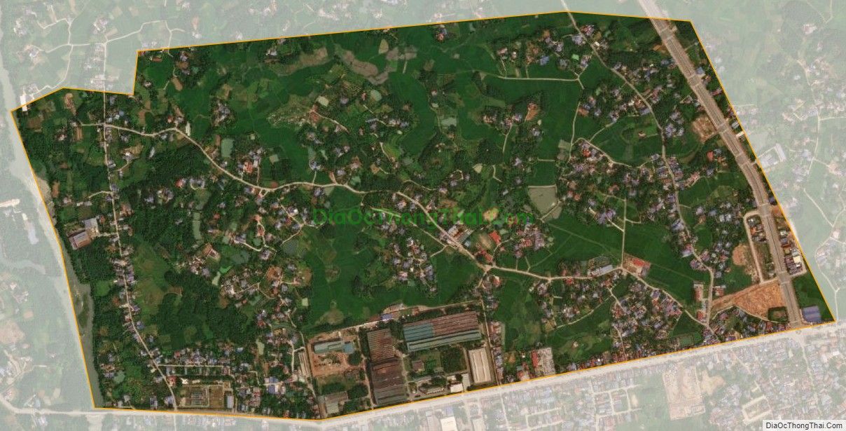 Bản đồ vệ tinh phường Châu Sơn, thành phố Sông Công