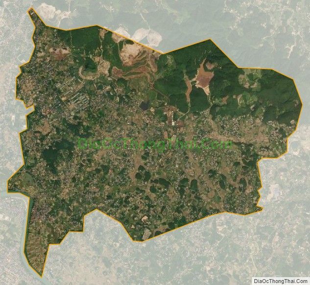 Bản đồ vệ tinh xã Linh Sơn, thành phố Thái Nguyên