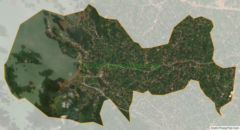 Bản đồ vệ tinh xã Phúc Trìu, thành phố Thái Nguyên