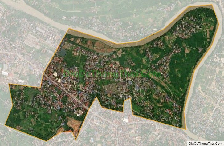 Bản đồ vệ tinh phường Quang Vinh, thành phố Thái Nguyên