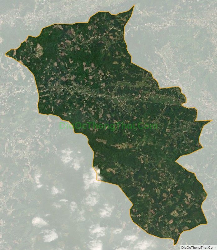 Bản đồ vệ tinh xã Liên Minh, huyện Võ Nhai